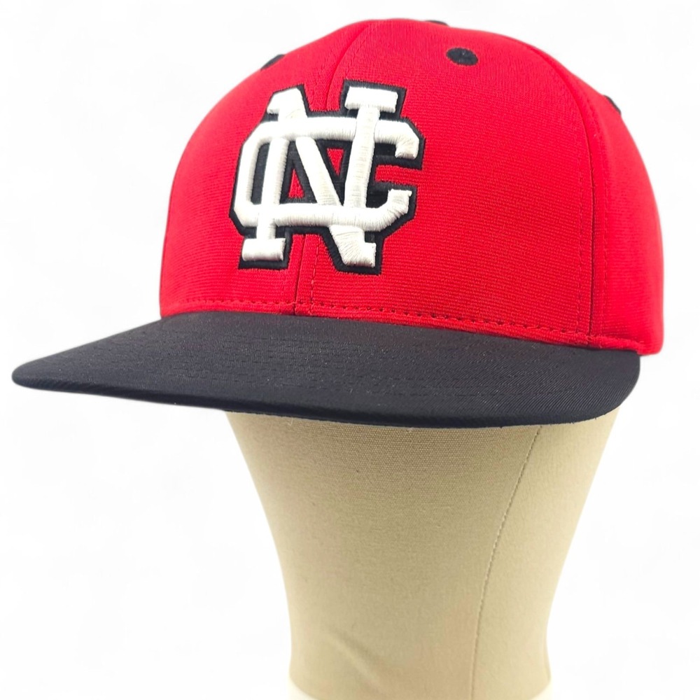 Richardson PTS20 North Central College Cardinals Flexfit Hat Cap Red Black SM/MD